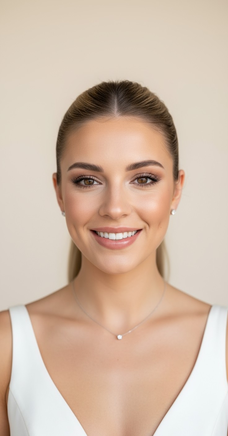 After Bridal High Ponytail